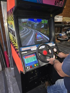 🏁 SEGA Daytona USA Arcade Racing Machine – Fully Functional!