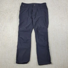 Kuhl Pants Mens 34x30 Black Renegade Rock Hiking Outdoors Lightweight Climing