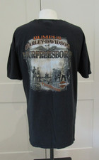 Harley Davidson Proper Attire IS A Black T-Shirt Bumpus Murfreesboro 2008 XXL