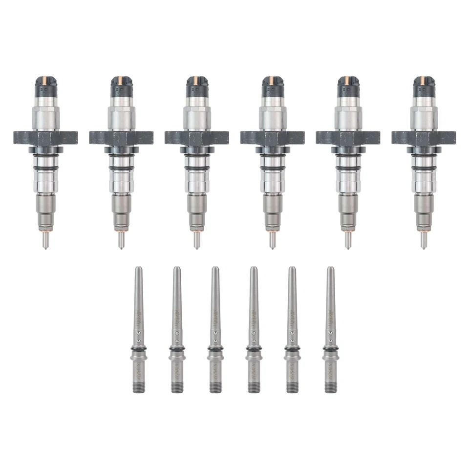 6X Diesel Fuel Injectors for Dodge Ram 2500 3500 5.9L 04-09  Cummins 0445120238 - Изображение 2 из 4