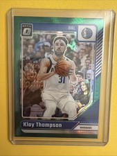2024-25 Panini Donruss Optic - Klay Thompson #9 Green Hyper Prizm /249