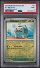 2023 POKEMON MEW EN-151 REVERSE HOLO #001 BULBASAUR PSA 9