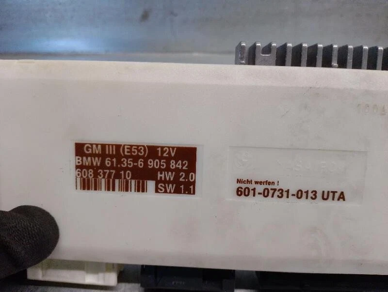 61356905842 centralina luci per BMW X5 (E53) 4.4I AUTOMATICO 2000 5208871 - Immagine 4 di 4