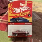 HOT WHEELS HEAVY CHEVY CAMARO FROM THE 2007 CLASSICS SERIES 3 RED REDLINED