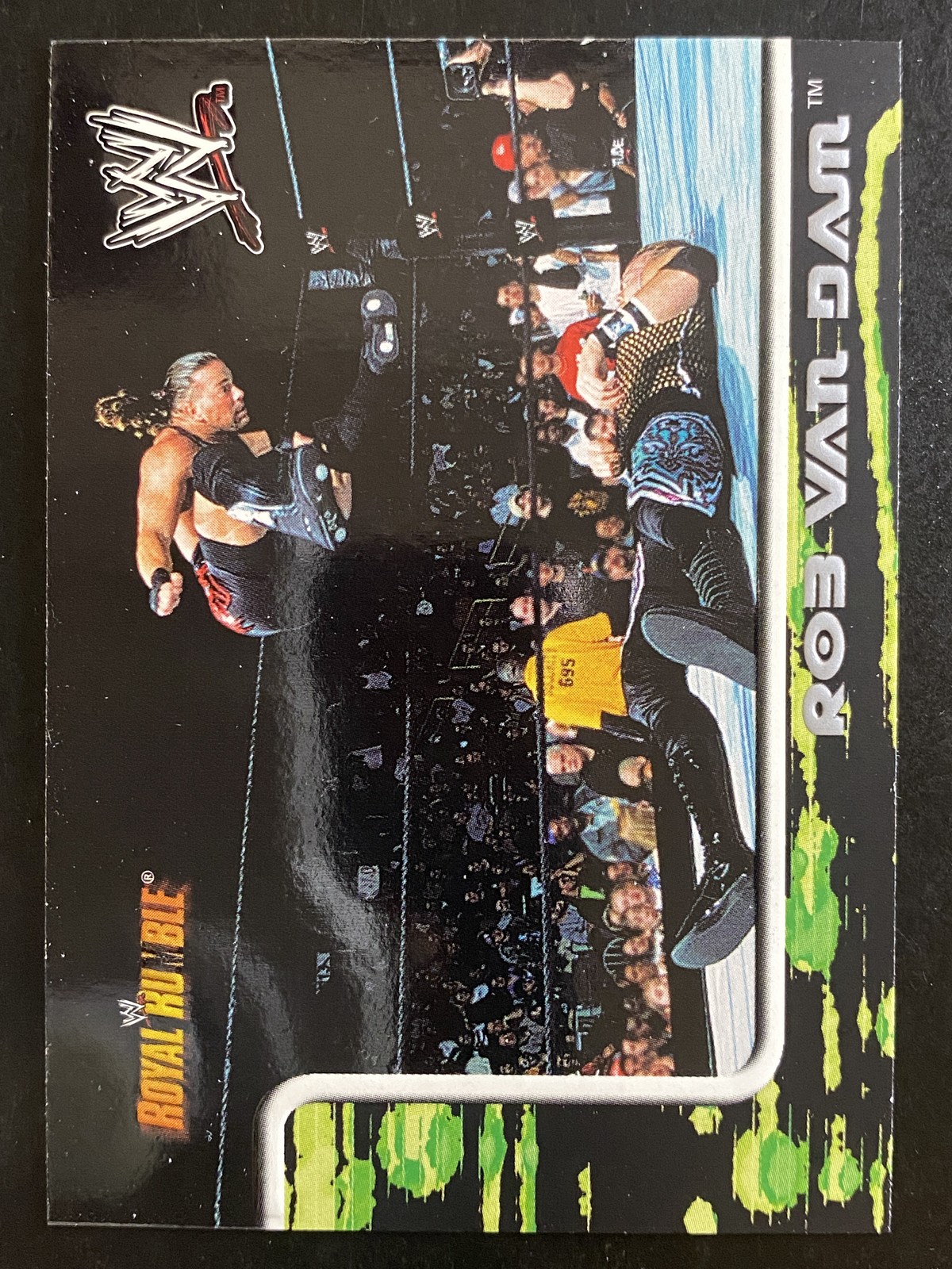 Rob Van Dam 2002 Fleer WWE Royal Rumble Wrestling Rookie Card #21