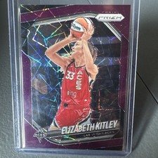 2025 Prizm WNBA Elizabeth Kitley Purple Velocity /59 Las Vegas Aces