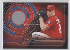 2014 Topps Trajectory Relics Jordan Zimmermann #TR-JZ 0f8