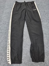 Image of BNWT Adidas Originals Track Joggers Kids 15-16 Years Black/White Side Stripe
