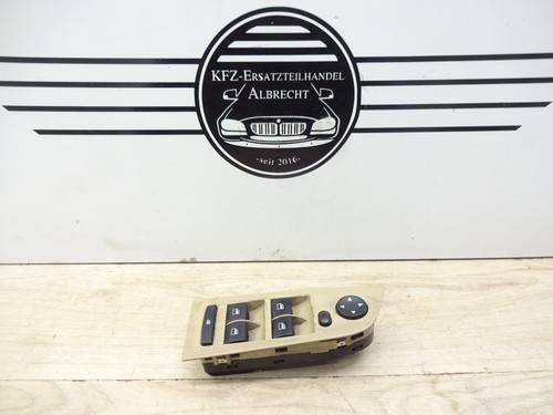 BMW E90 E91 3er Fensterheberschalter vorne links Schalter Fenster beige 6948625