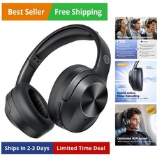 Upgrade Pro  level Hybrid Active Noise Cancelling Headphones with HD Sound, Wi...