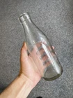 Vintage Old Sheffield & Ecclesall Co-operative Society Milk Dairy Glass Bottle