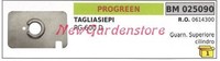 Dichtung HöHer Zylinder Progreen Hecke-SchneidgeräTe Pg 600D 025090