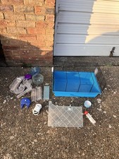 Hamster Cage Medium with Accessories Bundle Syrian Hamster Dwarf Hamster Pet
