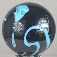 Large Swirl Run Marble .97 Inches Near-Mint Condition Combined Shipping