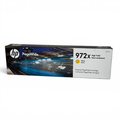 Genuine HP 972X L0S04AN Yellow High Yield Ink New Sealed Date 4/2024 | 452 477