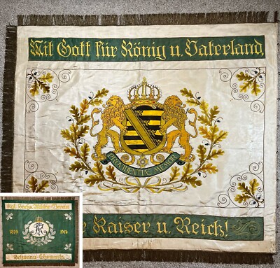 Pre WW1 World War 1 Royal Saxon Military German Prussian Veterans