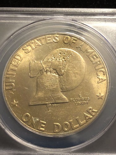 1976 Type 1 MS64 Eisenhower Dollar *Rare Deep Gold Toning* (1975 Strike) P.Q. - 第 5/7 張圖片