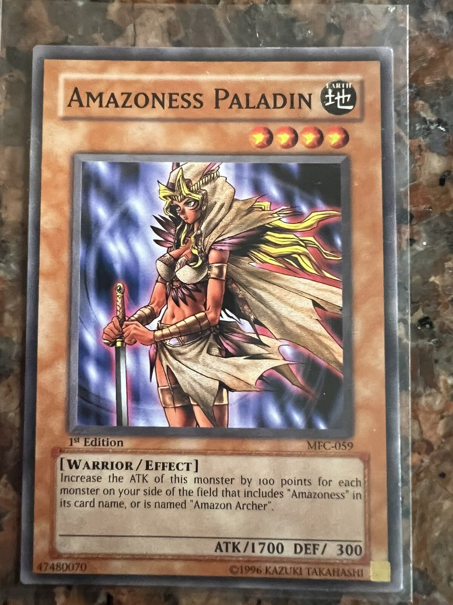 Yugioh Amazoness Paladin #MFC-059 1st Edition | eBay