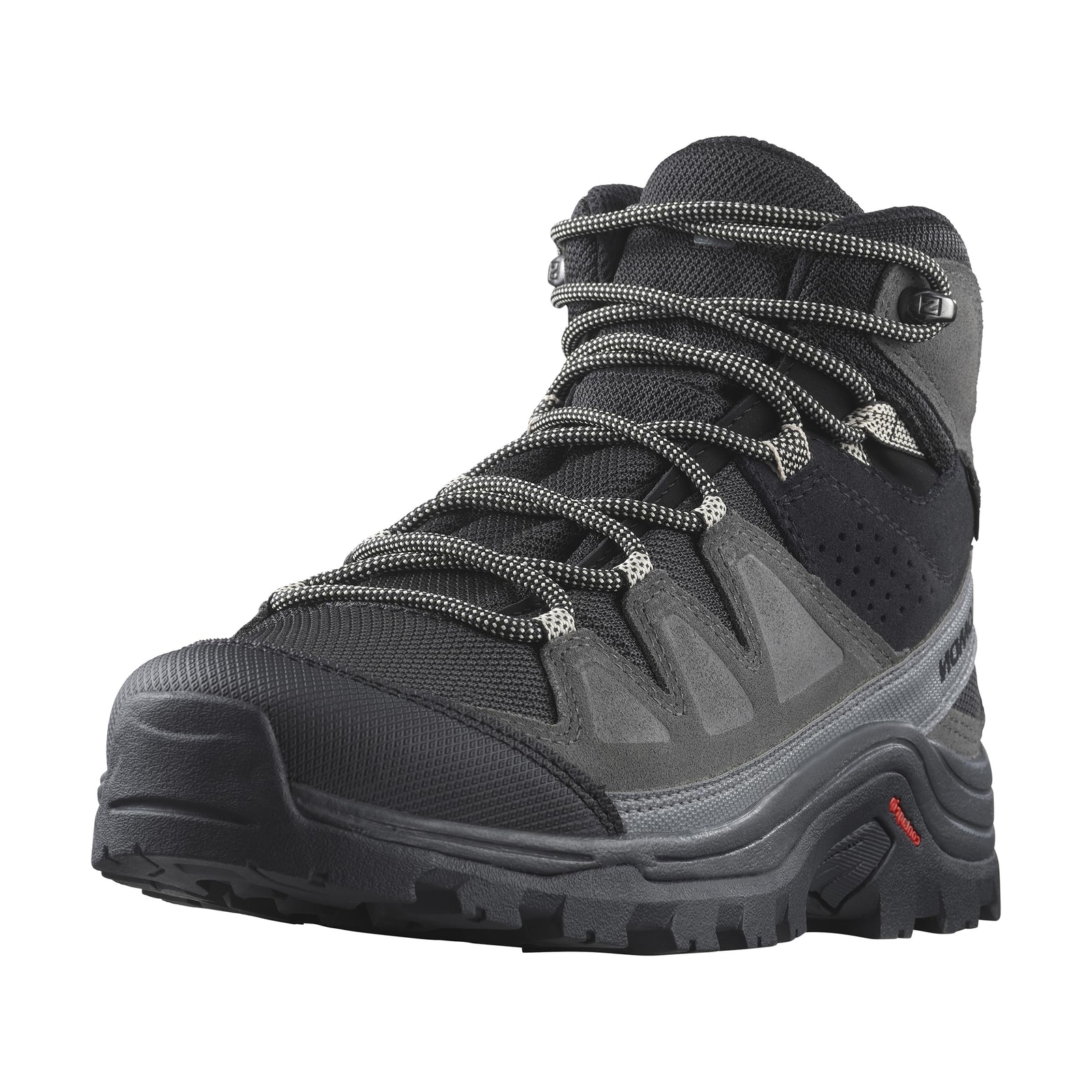 Salomon Stivali da Trekking Donna QUEST ROVE GORE TEX in Pelle per Donna Nero M...
