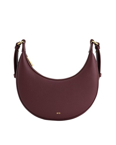 JW PEI Women's Carly Saddle Bag Small Claret - Picture 3 of 5