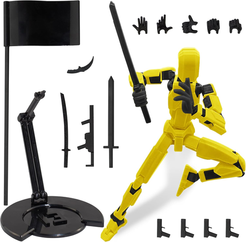 T13 Action Figure,Titan 13 Action Figure, 3D Printed Multi-Jointed Movable Small - Picture 12 of 19