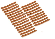Dog Chew Sticks 5 Inch Yummy Peanut Butter Flavor Rawhide Treat Snack Bulk Packs