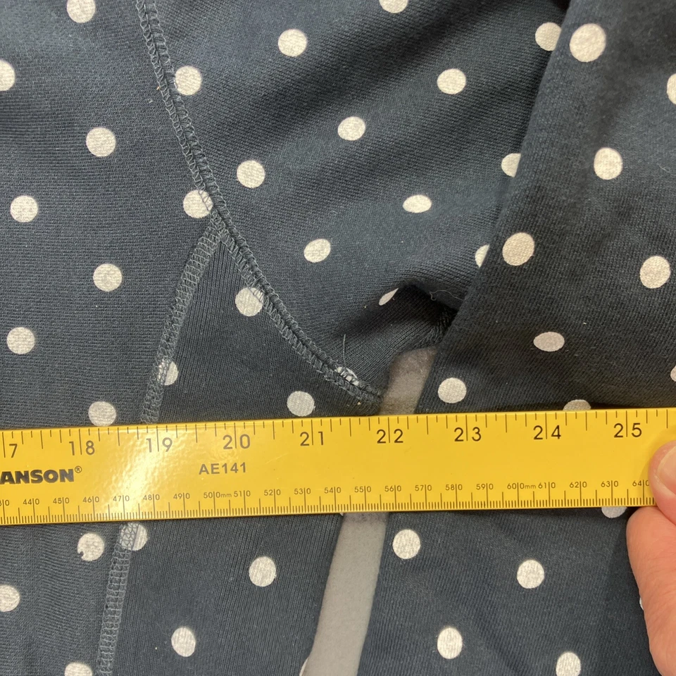 Supreme Comme Des Garcons CDG Part 1 Polka Dot Box Logo Hoodie Navy Large - Image 4 of 4