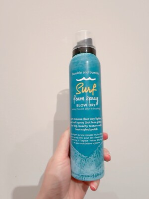NEW  Bumble and the bumble Surf Foam Spray Blow Dry