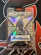 2022 Leaf Exotic Joe Torre Leopard Autograph 1/2 EAJT2