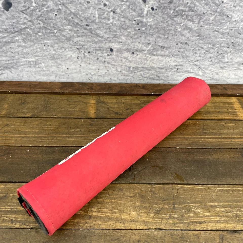 BMX Dyno BMX Frame Pad Red 80s 90s Vintage VFR Old School BMX Original - Image 3 of 4