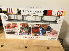 FAO Schwarz Custom Rides Car Coloring Playset 37 Pieces 6 New In Box