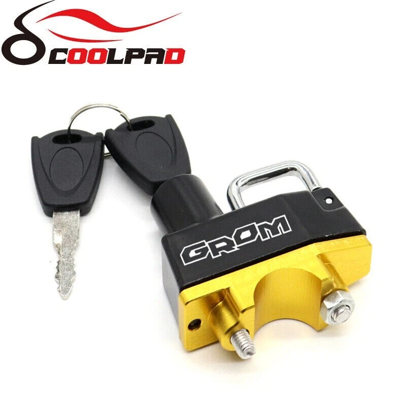 Para HONDA MSX125SF GROM 125 MSX 125 2014-2024 Manillar Casco Bloqueo Antirrobo Foto 2 de 3
