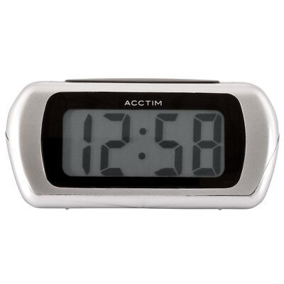 Acctim Auric Digitalwecker Superbrite  Crescendo Alarm großes LCD-Display
