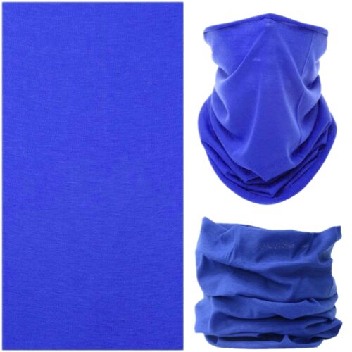 Damen Männer Gesicht Nackenwärmer Maske Schlumpf Biker Ski Tube Hijab Bandanna Stirnband Kappe - Bild 33 von 57