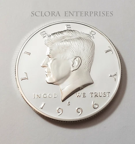 1996 S KENNEDY *90% SILVER PROOF* HALF DOLLAR
