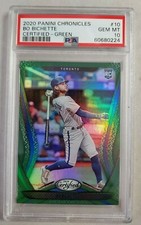 2020 Panini Chronicles Bo Bichette #10 Certified Green SP PSA 10 GEM MT POP 5