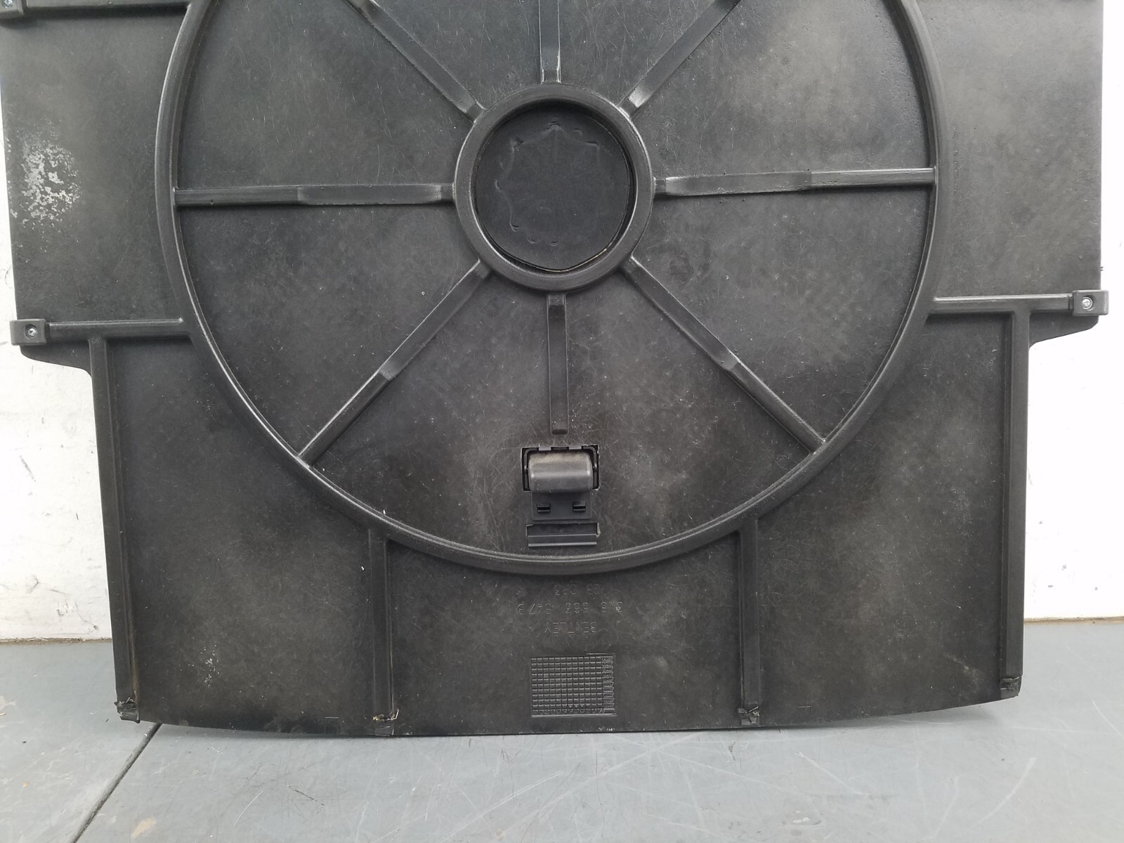 2006 Bentley Continental Flying Spur Rear Trunk Cargo Spare Floor Panel #2209 Y4