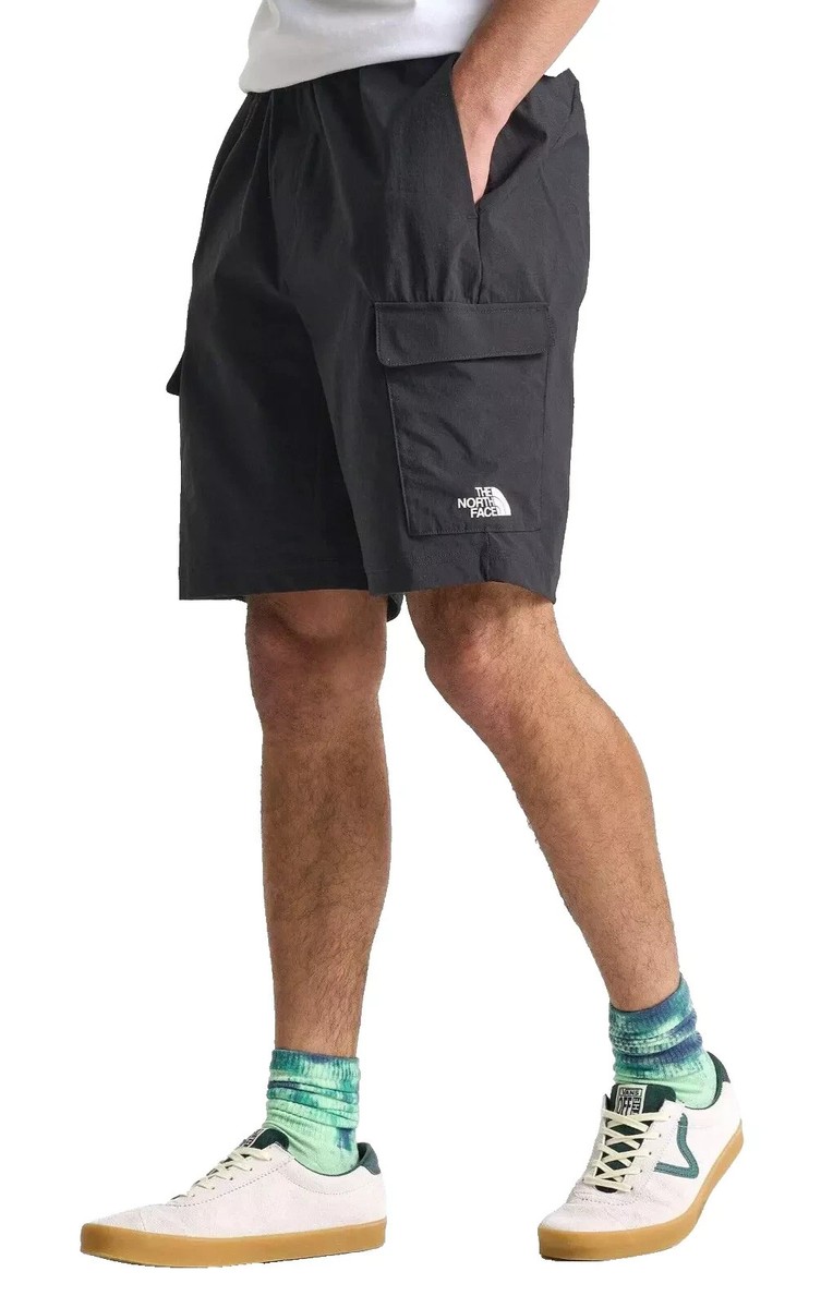 The North Face Trishul Mens Cargo Activewear Swim Shorts Black