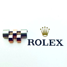 12mm Genuine ROLEX Rose Gold  Stainless Steel New Style Jubilee Link 179171