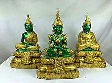3 SEASONS PHRA KAEW MORAKOT BUCHA STATUE LEK NAMPHI BUDDHA THAI AMULET TALISMAN