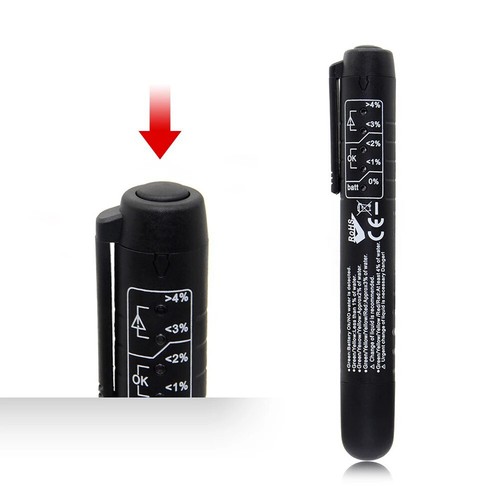 Bremsflüssigkeitstester, LED-Anzeige, Auto-Bremsflüssigkeitstesterstift, Ölquali - Bild 12 von 12