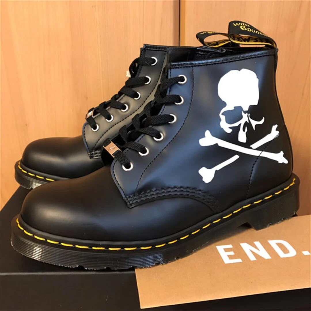 END x MASTERMIND World x Dr.Martens 101 Mastermind UK9 US10 Skull Boots  25228009