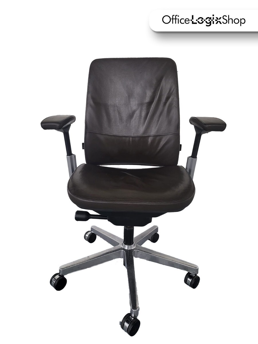 Steelcase Amia (Leap V2) Task Chair - Fully Adjustable - Brown
