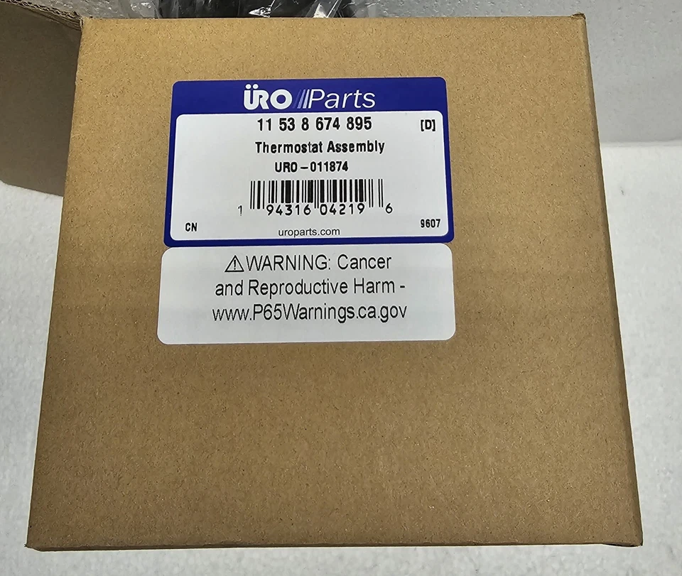 Engine Coolant Thermostat URO Parts 11538674895 MINI (fitment in description) - Imagem 2 de 4