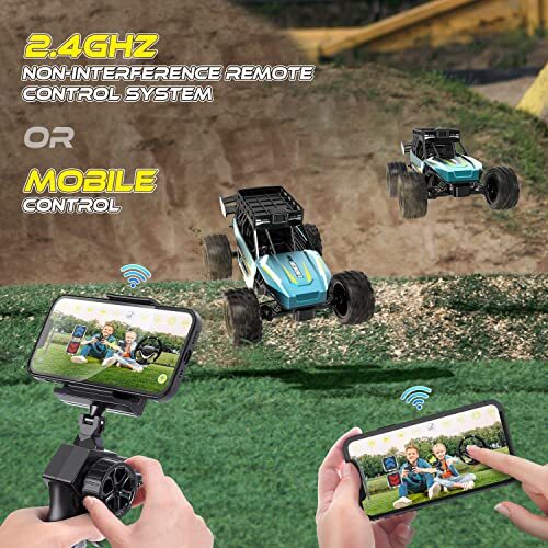 O WOWZON RC Car with 5G HD 1080P FPV Camera 2.4Ghz Remote Control Car w/Walki...