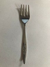 ONEIDA Oneidacraft Lasting Rose Deluxe Stainless 1-Baby Fork