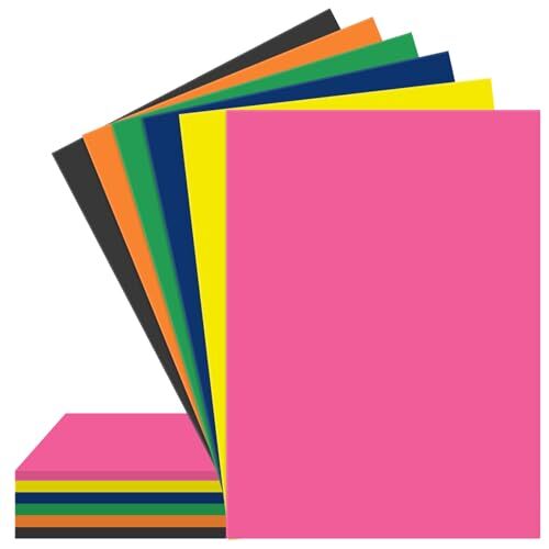 60Pcs Poster Board,22x28 Colored Poster Paper,Assorted Colors Poster