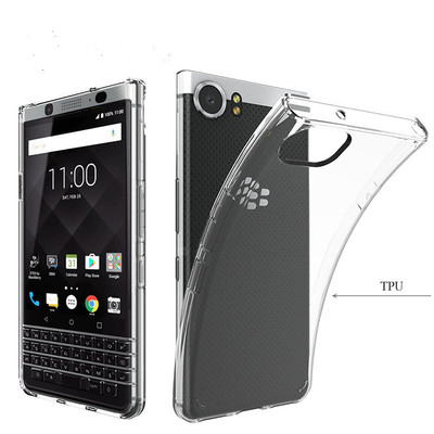 For Blackberry Keyone / Key2 Case Crystal Transparent Clear Gel TPU Cover Skin