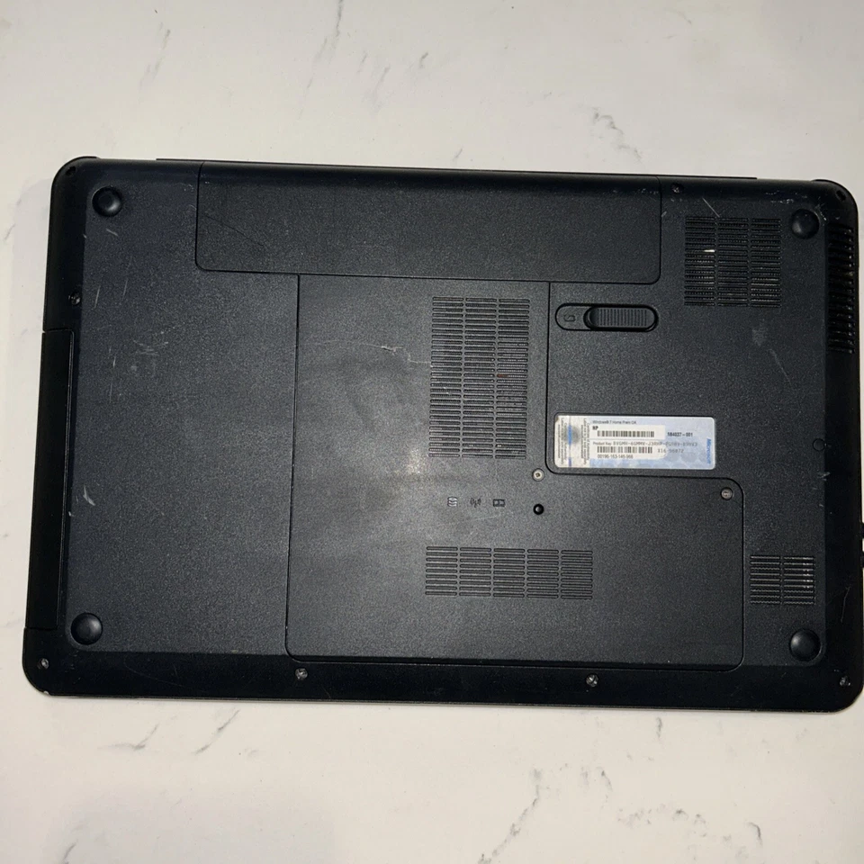 HP Pavilion serie G, funciona pero necesita una batería y fuente de alimentación nuevas Foto 3 de 3