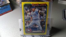 2024 Topps Update Series Yellow Border Erik Swanson Toronto Blue Jays